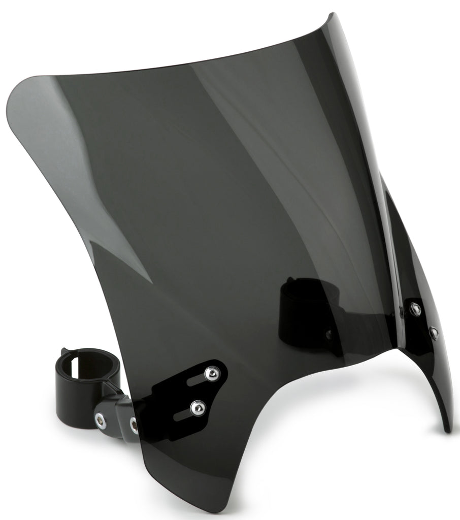 NATIONAL CYCLE MOHAWK WINDSHIELD DARK TINT BLACK HARDWARE N2831-002