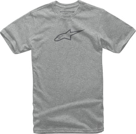 ALPINESTARS AGELESS II TEE CHARCOAL HEATHER/GREY MD 1037-72022-177-M