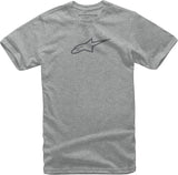 ALPINESTARS AGELESS II TEE CHARCOAL HEATHER/GREY XL 1037-72022-177-X