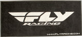 FLY RACING FLOOR RUG BLACK/WHITE 73