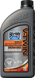 BEL-RAY V-TWIN SEMI-SYNTHETIC ENGINE OIL 20W-50 1L 96910-BT1