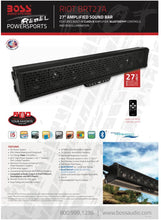 Load image into Gallery viewer, BOSS AUDIO 27&quot; RIOT SOUND BAR BRT27A