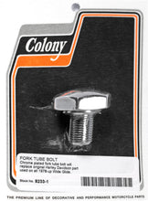 Load image into Gallery viewer, COLONY MACHINE FORK TUBE BOLT WIDE GLIDE WIDE GLIDE 78-17 8233-1