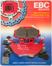 Load image into Gallery viewer, EBC BRAKE PAD FA686X
