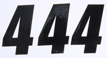 Load image into Gallery viewer, D'COR NUMBER 4 BLACK 6" 3/PK 45-26-4