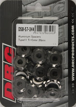 Load image into Gallery viewer, DRC ALUMINUM SPACERS TYPE 11 TITANIUM M6X12MM 20/PK D58-57-344