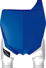 Load image into Gallery viewer, ACERBIS FRONT NUMBER PLATE BLUE/WHITE 2527401006