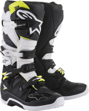 Load image into Gallery viewer, ALPINESTARS TECH 7 BOOTS BLACK/WHITE SZ 15 2012014-12-15