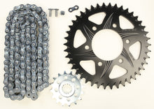 Load image into Gallery viewer, VORTEX SPROCKET/CHAIN KIT BLACK CK6298-atv motorcycle utv parts accessories gear helmets jackets gloves pantsAll Terrain Depot