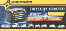 Load image into Gallery viewer, FIRE POWER BATTERY RACK SIGN FP BATTERY SIGN