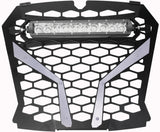 MODQUAD FRONT GRILL SILVER POL RZR S WITH 10