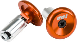 ODI ALUMINUM BAR END PLUGS ORANGE F71APO