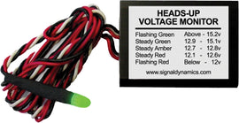 SDC HEADS-UP VOLTAGE MONITOR 2-1/4X1-5/8-5/8