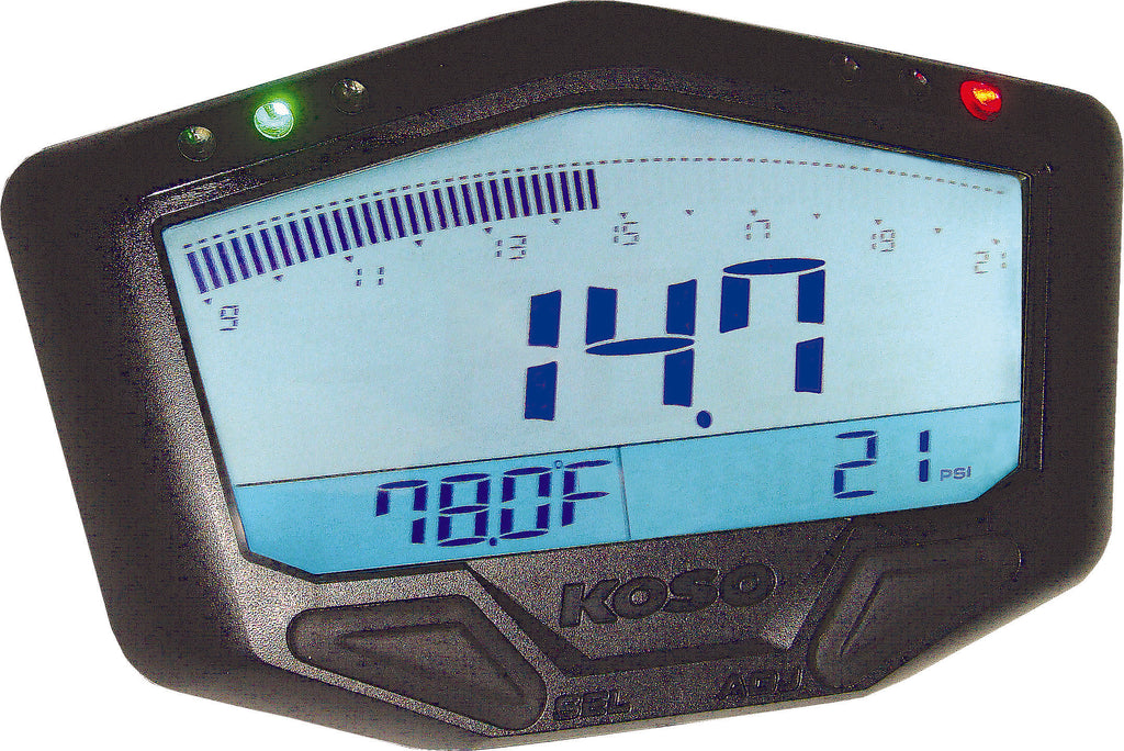 KOSO X-2 BOOST GAUGE W/ AIR/FUEL RATIO AND TEMPERATURE BA029001-atv motorcycle utv parts accessories gear helmets jackets gloves pantsAll Terrain Depot