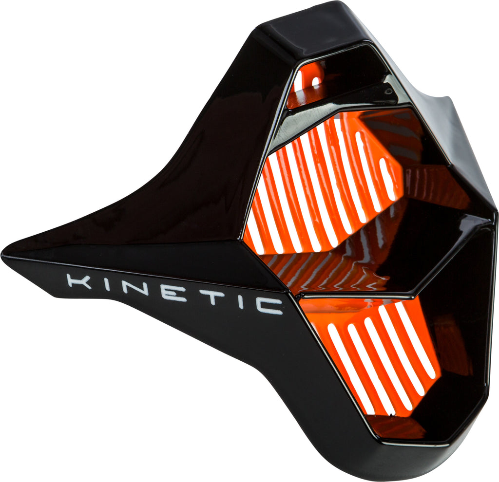 FLY RACING KINETIC SHARP HELMET MOUTHPIECE ORANGE/BLACK 73-47973