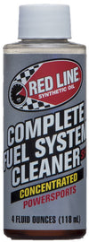 RED LINE COMPLETE FUEL SYSTEM CLEANER 4OZ 60102