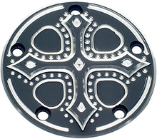 Load image into Gallery viewer, PREC. BILLET POINTS COVER DARKSIDE BLACK DRK-220-5H-BLK