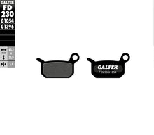Load image into Gallery viewer, GALFER BRAKE PADS SEMI METALLIC FD230G1054 FD230G1054