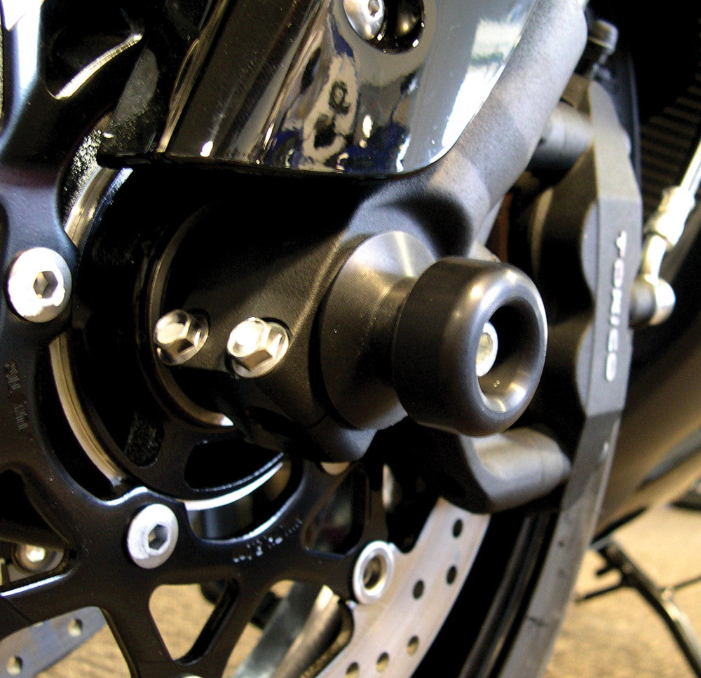 SHOGUN FRONT AXLE SLIDERS BLACK 702-6809