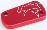 HAMMERHEAD MASTER CYLINDER COVER KAW REAR RED 36-0341-00-10