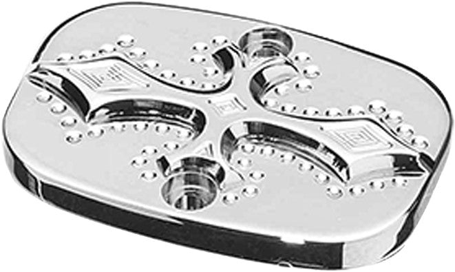 PREC. BILLET LOWER BRAKE CYLINDER COVER DARKSIDE CHROME DRK-340-02UP-CHR