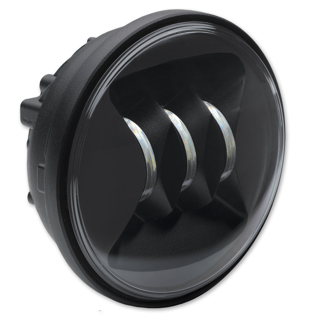 JW SPEAKER 6045 LED FOG LAMP 4.5" BLK BEZEL SINGLE 545731
