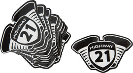 HIGHWAY 21 DECAL 3