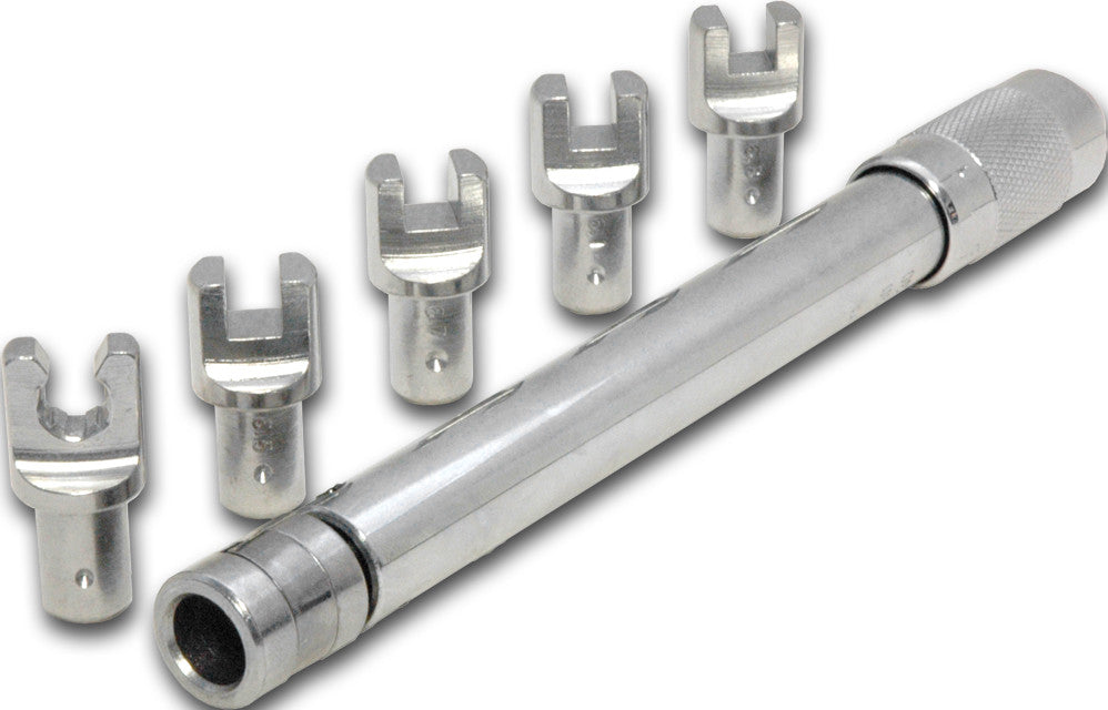 RK EXCEL ADJUSTABLE TORQUE SPOKE WRENCH COMPLETE KIT TWS-210ANS