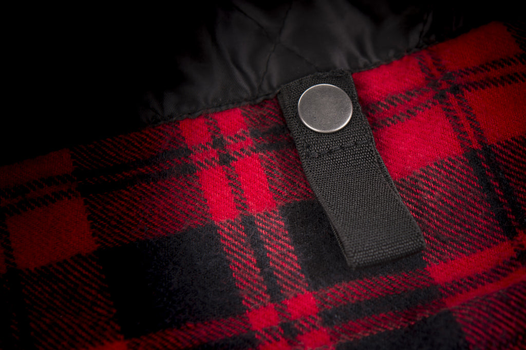 HIGHWAY 21 MARKSMAN FLANNEL BLACK/RED SM #6049 489-1180~2