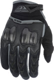 FLY RACING PATROL XC GLOVES BLACK SZ 07 372-68007