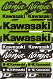 D'COR KAWASAKI STREET DECAL SHEET 40-20-102