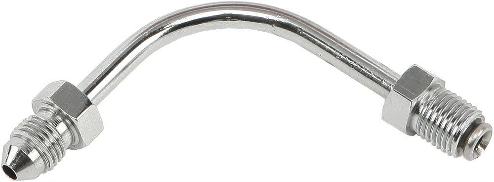 GOODRIDGE JIC TO -3 TUBE ADAPTER 90 DEGREE LONG CHROME 3/8" P691-03CH