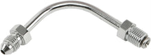Load image into Gallery viewer, GOODRIDGE JIC TO -3 TUBE ADAPTER 90 DEGREE LONG CHROME 3/8" P691-03CH