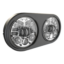 Load image into Gallery viewer, JW SPEAKER 8692 LED HEADLIGHT DUAL 5.75&quot; CHR BEZEL 553961
