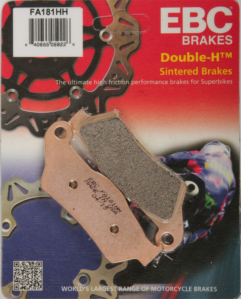 EBC BRAKE PADS FA181HH-atv motorcycle utv parts accessories gear helmets jackets gloves pantsAll Terrain Depot
