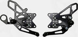 VORTEX REAR SET BLACK RS188K