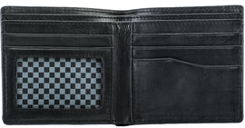 FLY RACING FLY LEATHER WALLET BLACK 360-9390
