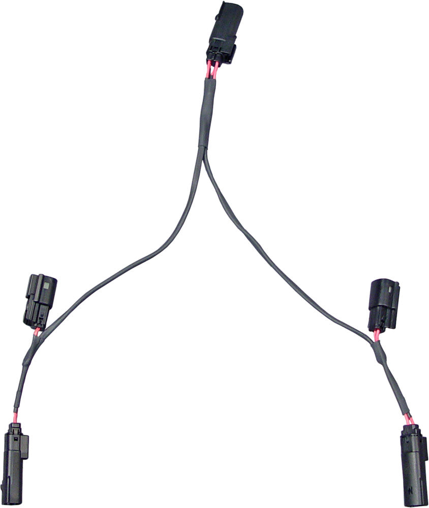 J&M ROKKER XT WIRE HARNESS IN- SERIES H-D UPPR/LWR FAIRIN HLRK-6652-ISCH