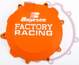 BOYESEN FACTORY RACING CLUTCH COVER ORANGE CC-42CO