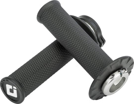 ODI MX V2 LOCK-ON GRIPS NO WAFFLE BLACK H36NWB