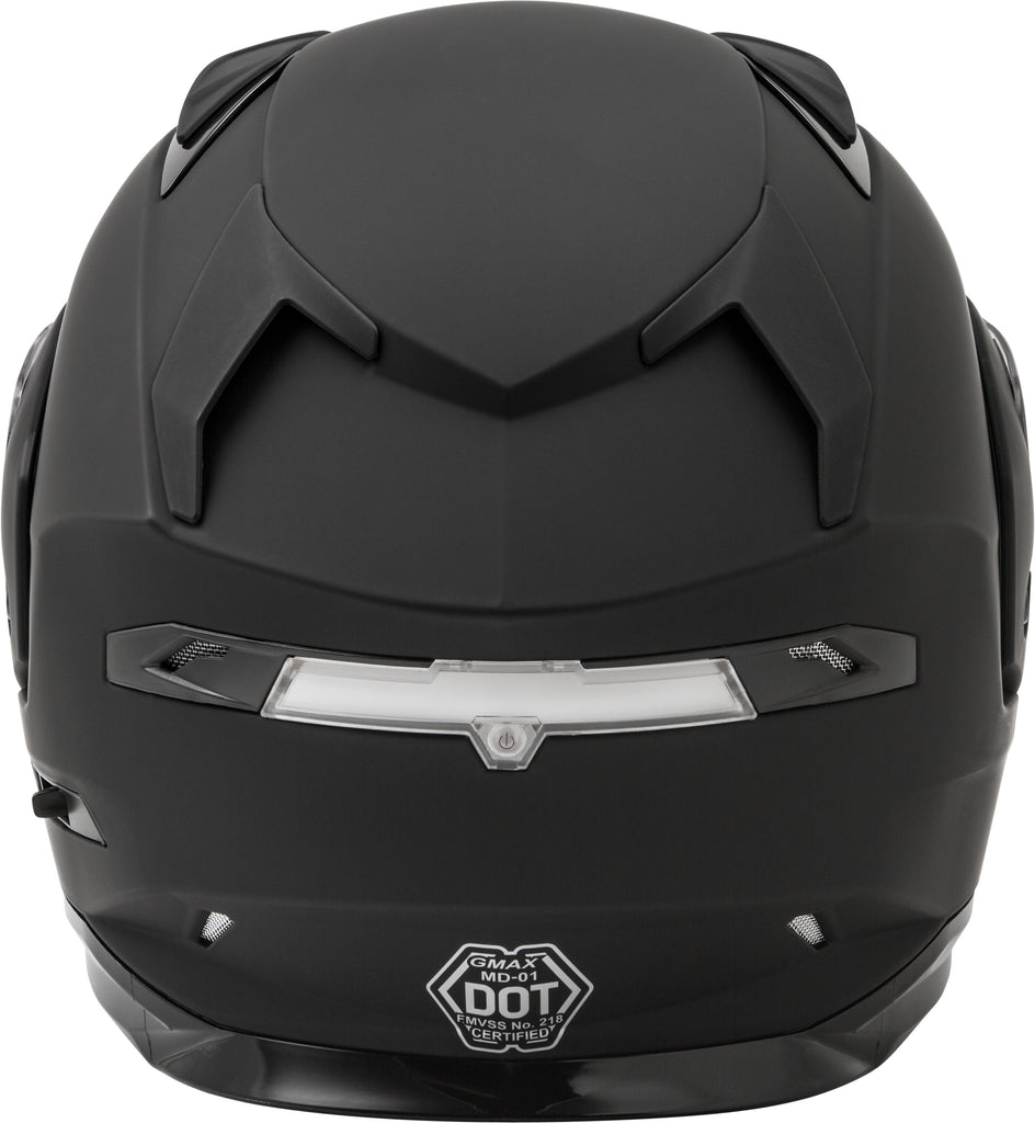 GMAX MD-01S MODULAR SNOW HELMET W/ELECTRIC SHIELD MATTE BLK XS G4010073D ELEC