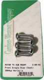 GARDNERWESTCOTT FRONT BRAKE ROTOR ALLEN BOLTS 84-13 ALL CAST WHEELS C-80-42