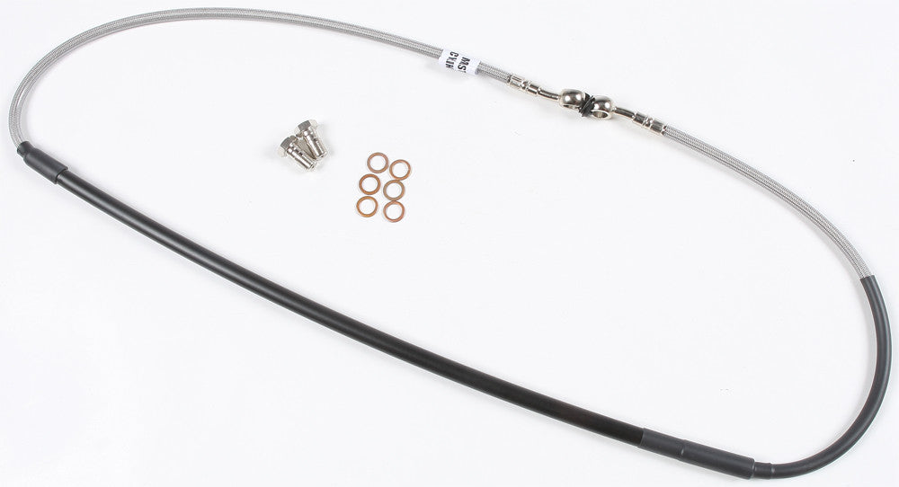 GALFER STEEL BRAKE LINE FRONT HON FK003D118-1-atv motorcycle utv parts accessories gear helmets jackets gloves pantsAll Terrain Depot