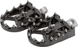 FLO MOTORSPORTS BMX STYLE FOOT PEGS BLACK FPEG-800V3BLK