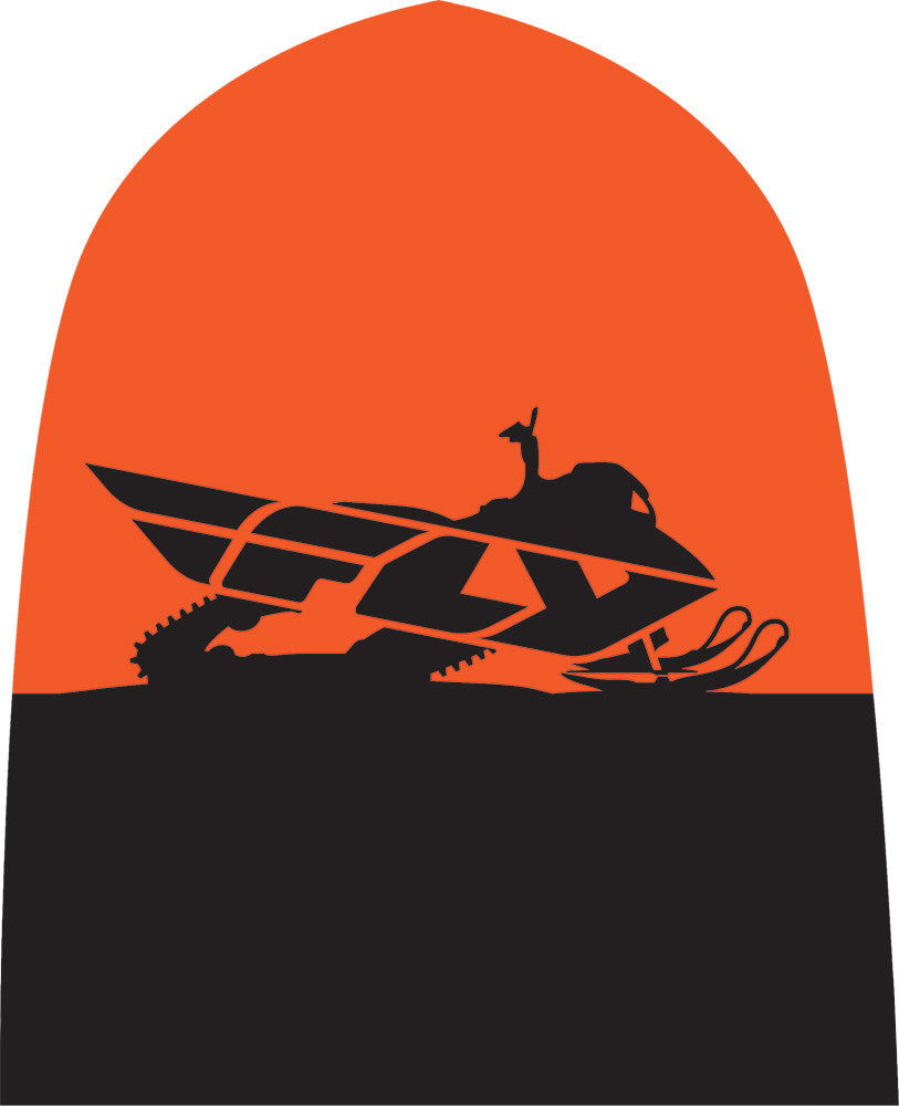 FLY RACING FLY SNOW BEANIE BLACK/ORANGE BLACK/ORANGE 351-0517-atv motorcycle utv parts accessories gear helmets jackets gloves pantsAll Terrain Depot