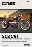 CLYMER REPAIR MANUAL SUZ SAVAGE LS650 CM384-5
