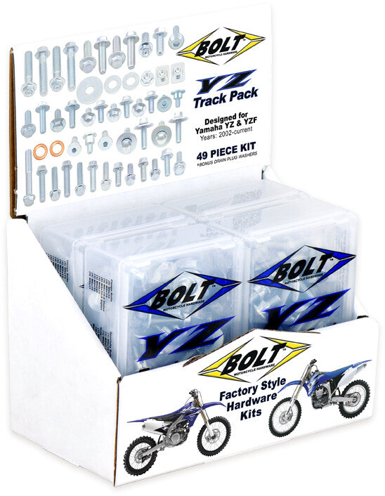 BOLT YZ TRACK PACK 6/PK DISPLAY 2014-6YZTP