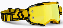 Load image into Gallery viewer, SCOTT FURY GOGGLE YELLOW/BLACK YELLOW CHROME WORKS 272828-1017289