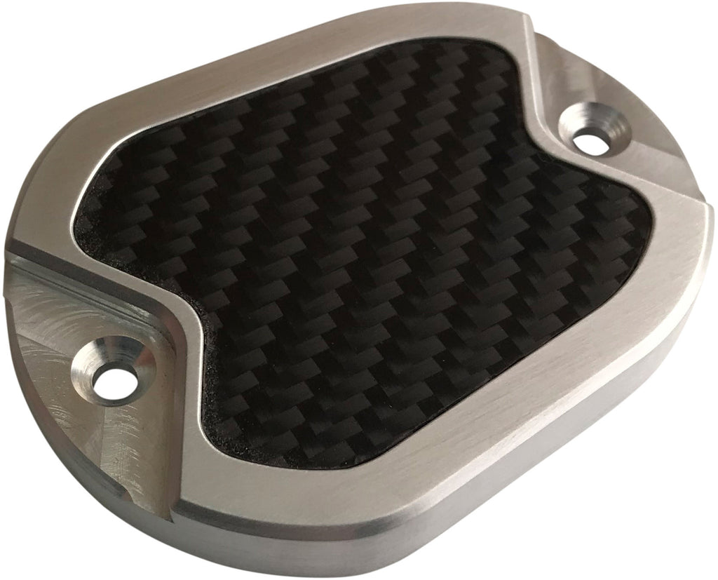 BRASS BALLS MASTER CYL COVER CARBON NATURAL XL 04-17 BB08-217