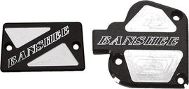 MODQUAD THROTTLE & BRAKE COVER SET BLACK LOGO BANSHEE TSET1-BBLK-atv motorcycle utv parts accessories gear helmets jackets gloves pantsAll Terrain Depot